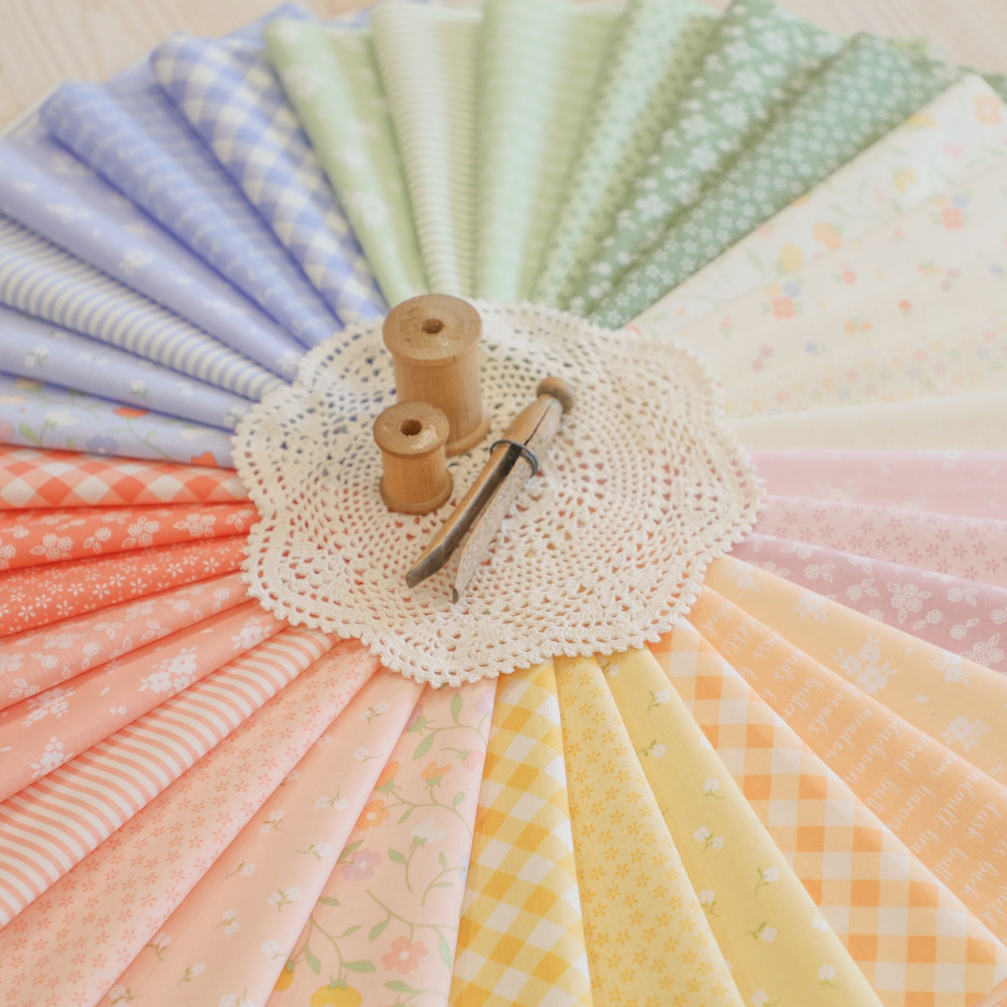 PRESALE Pastel Prairie Layer Cake 10" by My Sew Quilty Life for Moda Fabrics | 42 Pcs | 31780LC
