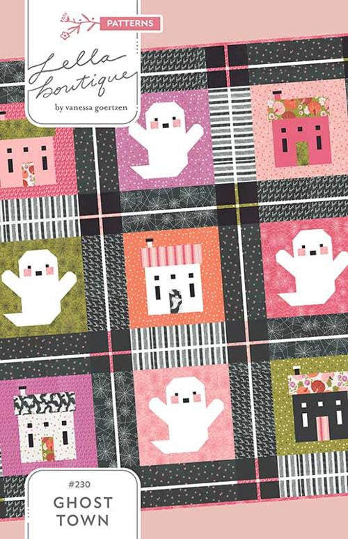 Ghost Town Quilt Pattern by Lella Boutique | LB 230  | 76 1/2" x 76 1/2"