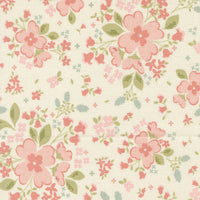 PRESALE Sunbonnet Porcelain Pretty Petals Yardage by Heather Briggs of My Sew Quilty Life for Moda Fabrics | 31760 11