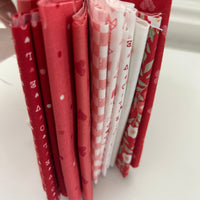 Love Blooms Custom Fat Eighth Bundle by Lella Boutique for Moda Fabrics | 12 Fat Eighths