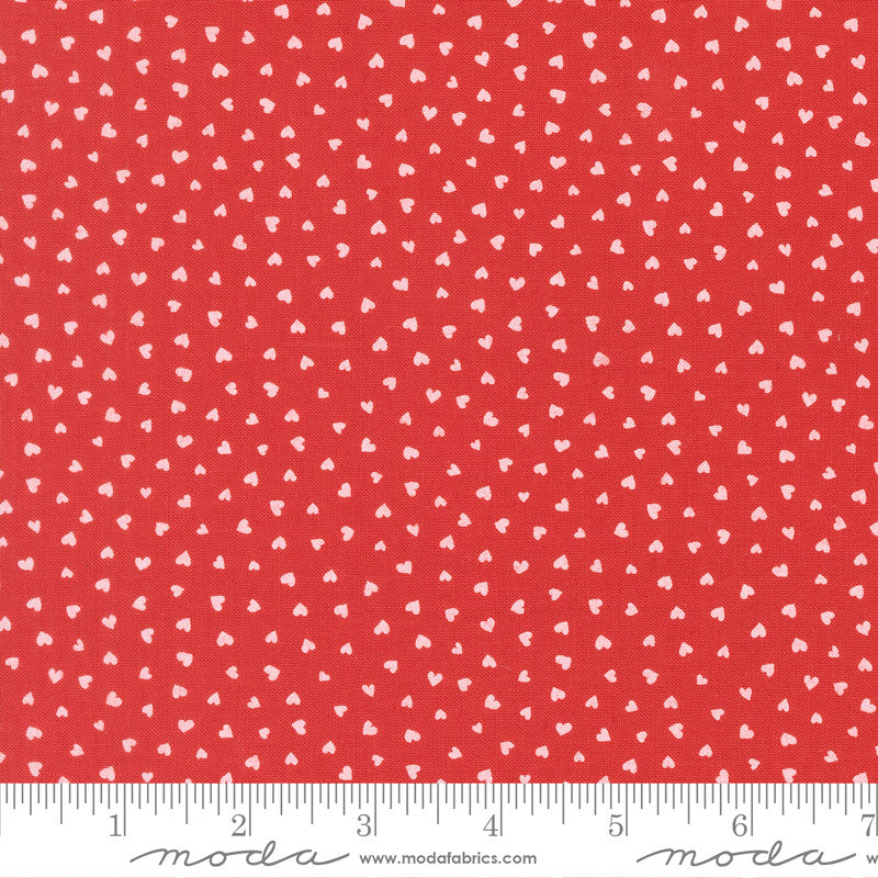 PRESALE Funny Valentine Tiny Hearts Love Yardage by Lizzy House for Moda Fabrics | 37148 16