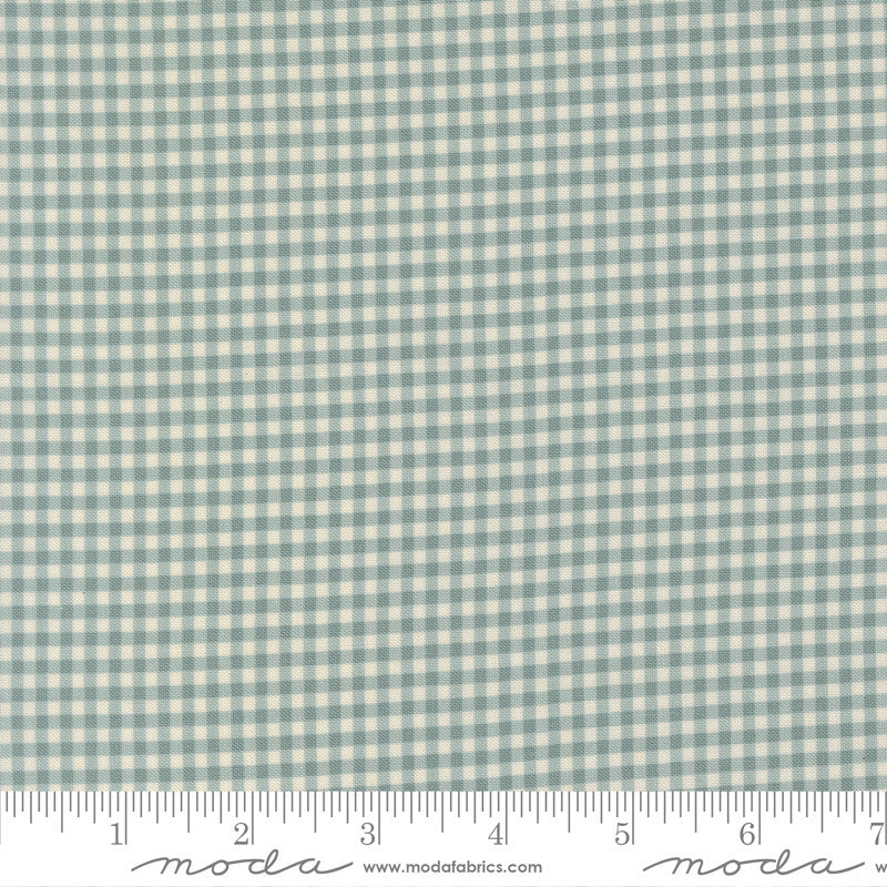 PRESALE Chilly Gingham Storm Yardage by Sweetwater for Moda Fabrics | 55716 15