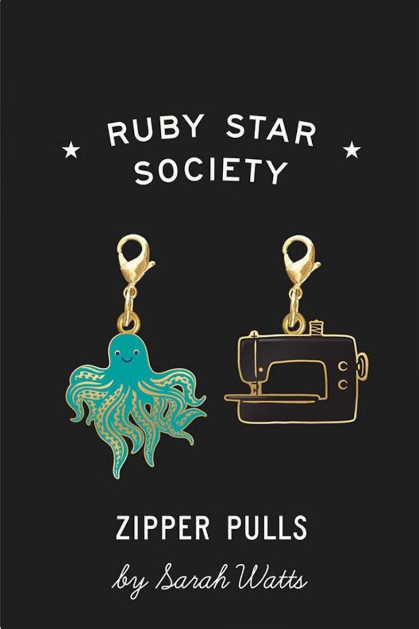 Ruby Star Society Sarah Watts Zipper Pulls | RS 7055 | 2 Pulls per Package