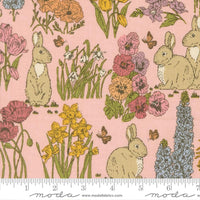 PRESALE My Secret Garden Garden Bunnies Petal Yardage by Stacy Iest Hsu for Moda Fabrics | 20982 23
