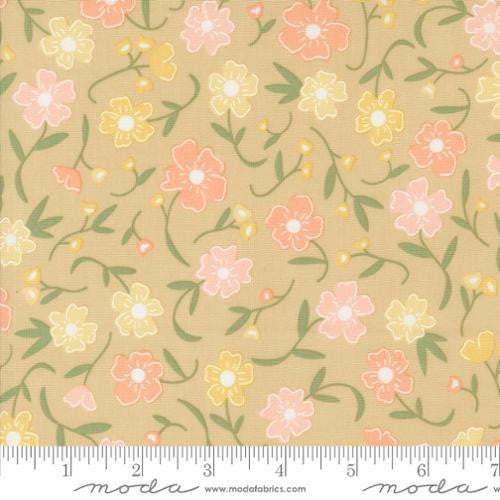 Flower Girl Wheat Flower Fields Yardage by Heather Briggs of My Sew Quilty Life for Moda Fabrics | 31730 12