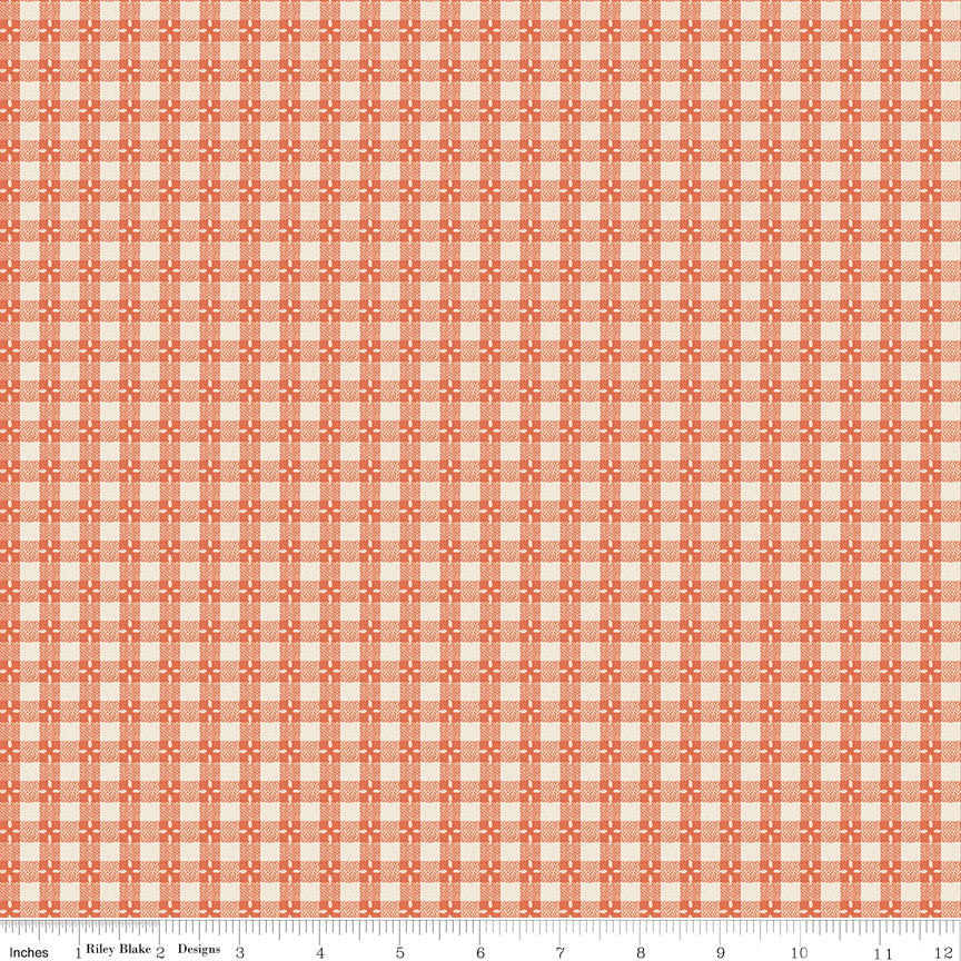 PRESALE Baked With Love Tablecloth Squash Yardage by Lori Holt of Bee in My Bonnet | C17795-SQUASH