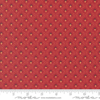 Sallys Stitches Little Bell Turkey Red Yardage by Betsy Chutchian for Moda Fabrics | 31716 11