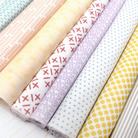 PRESALE Gathered Bon Bons Custom Half Yard Quarter Bundle by Jen Kingwell | 8 Half Yards | Curated Bundle