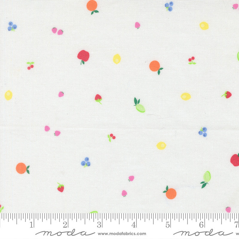 PRESALE Fruit Salad Fruit Salad Off White Yardage by Corey Yoder for Moda Fabrics | 29244 11