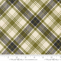 PRESALE Chilly Christmas Plaid Pine Yardage by Sweetwater for Moda Fabrics | 55715 13