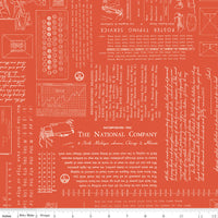 TYPE/ography Autumn Yardage by Lori Holt of Bee in My Bonnet for Riley Blake Designs | C16850-AUTUMN