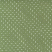 Nantucket Summer Smitten Dot Grass Yardage by Camille Roskelley for Moda Fabrics | 55264 16