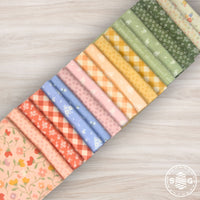 Pastel Prairie Custom Fat Quarter Bundle by My Sew Quilty Life for Moda Fabrics  | Curated Bundle | 18 Fat Quarters