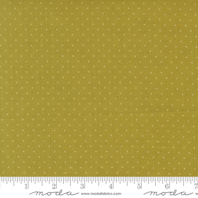PRESALE Butternut and Sage Pindot Sage Yardage by Fig Tree & Co for Moda Fabrics | 35446 13