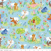 100 Aker Woods Main Sky Yardage by Jill Howarth for Riley Blake Designs | C15170-SKY