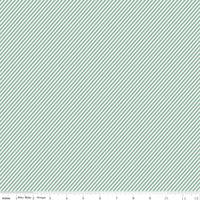 PRESALE New Beginnings Stripes Teal Yardage by Sandy Gervais for Riley Blake Designs | C15756-TEAL