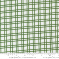 PRESALE Blueprint Plaid White Grass Yardage by Camille Roskelley for Moda Fabrics | 55332 28