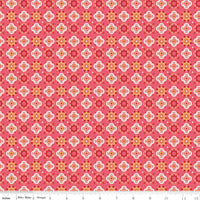 PRESALE Americana Honor Tea Rose Yardage by Lori Holt of Bee in My Bonnet for Riley Blake Designs | C16092-TEAROSE