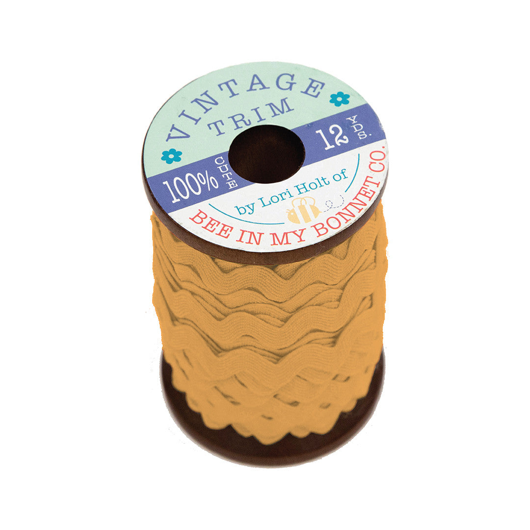 Lori Holt Vintage Trim Large Cider by Lori Holt of Bee in My Bonnet | 5/8" x 12 Yard Spool | STVT-36047