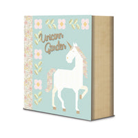 PRESALE Unicorn Garden Quilt Kit Boxed With Little Posies by Cayla Naylor for Riley Blake Designs | KT-18320