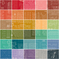 TYPE/ography Fat Quarter Bundle A Colors by Lori Holt of Bee in My Bonnet for Riley Blake Designs | 30 Pcs
