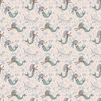 PRESALE Story Land Mermaids Shell Yardage by Sarah Jane for Riley Blake Designs | C18302-SHELL