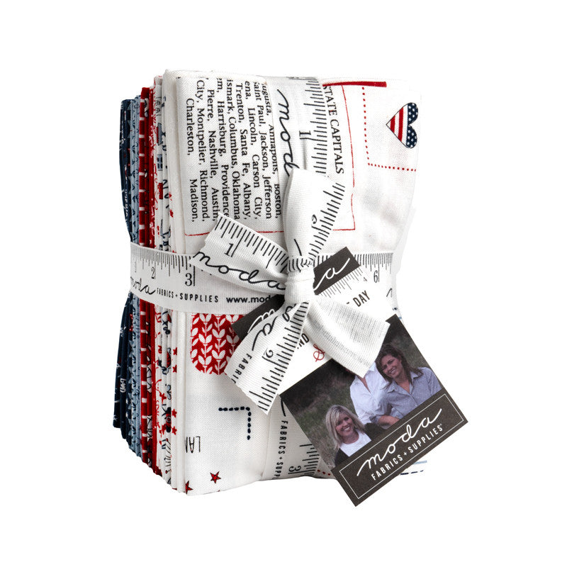 PRESALE Independence Day Fat Eighth Bundle by Sweetwater for Moda Fabrics | 32 SKUs | 55720F8