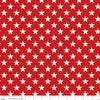 Freedom Garden Stars Red Yardage by My Mind's Eye for Riley Blake Designs | C15622-RED