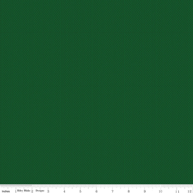 POParazzi Christmas Green Yardage by RBD Designers for Riley Blake Designs | C805-CHRISTMAS