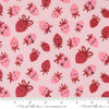 PRESALE Funny Valentine Strawberries Blush Yardage by Lizzy House for Moda Fabrics | 37142 17