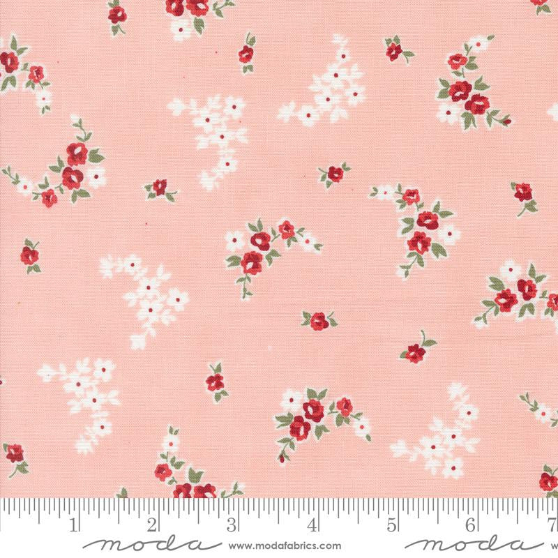 Grand Haven Blooming Garlands Pink Yardage by Minick & Simpson for Moda Fabrics | 14983 12