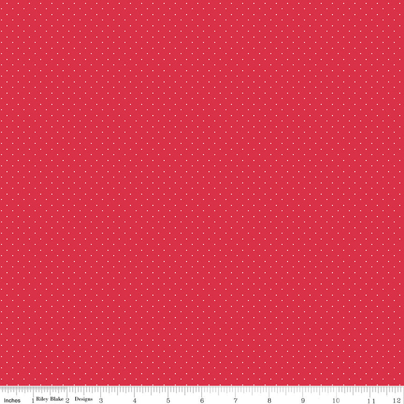 American Jane Pindots Cherry by American Jane for Riley Blake Designs | C840-CHERRY