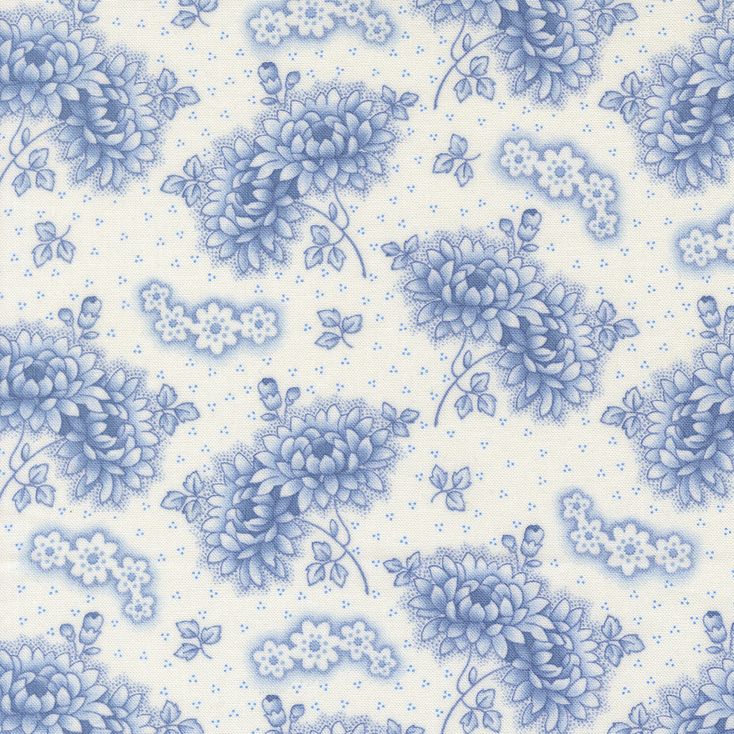 PRESALE Rosie Vintage Linens Blueberry Yardage by Fig Tree & Co for Moda Fabrics | 35423 28