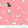 PRESALE Funny Valentine Kitty Ballerina Yardage by Lizzy House for Moda Fabrics | 37140 25