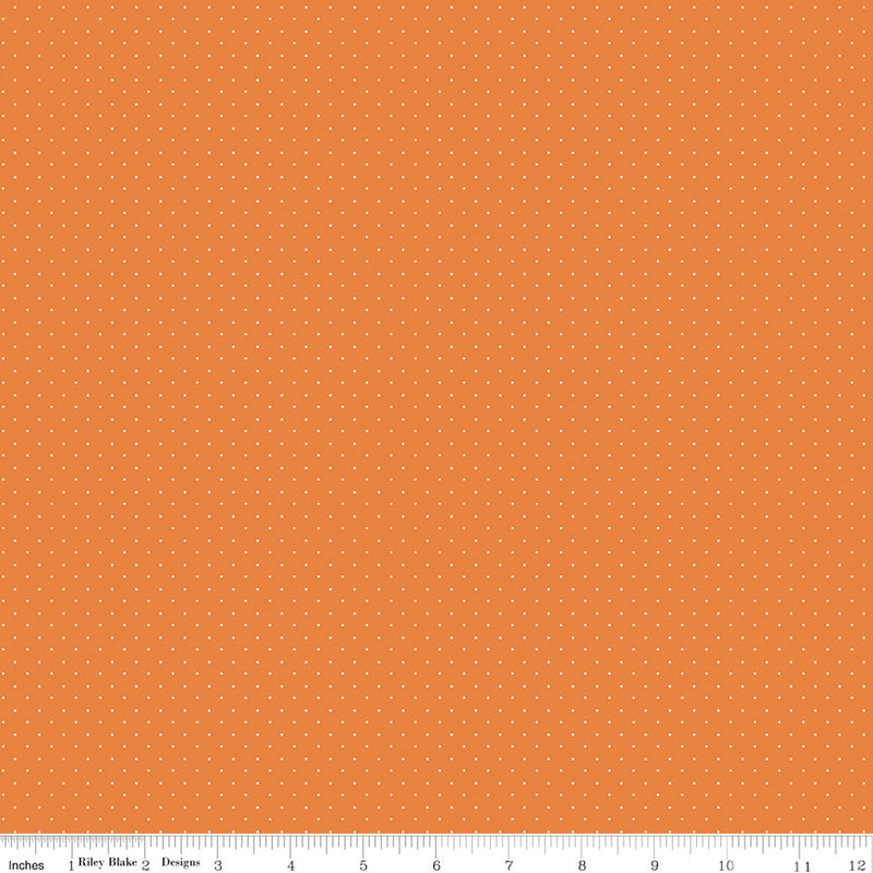 American Jane Pindots Orange by American Jane for Riley Blake Designs | C840-ORANGE