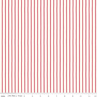PRESALE Radiant Ruby Stripe Cloud Yardage by Dani Mogstad for Riley Blake Designs | C17264-CLOUD