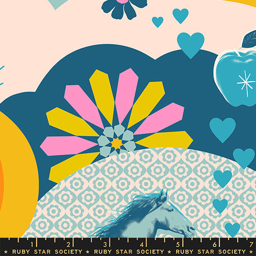 PRESALE Best Day Ever Teal Yardage by Melody Miller for Ruby Star Society | RS0103 14