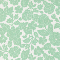 PRESALE Bloomsberry London Damask White Aqua Yardage by Camille Roskelley for Moda Fabrics | 55351 11