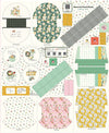 Pouch Panels Memories Pouch Panel by Minki Kim for Riley Blake Designs | Panel Size 35 1/2" x 43 1/2" | P17061-PANEL