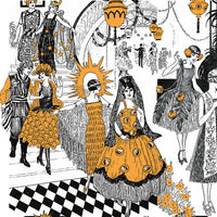Costume Maker's Act II Costume Collage White Yardage by J. Wecker Frisch for Riley Blake Designs | CD16005-WHITE