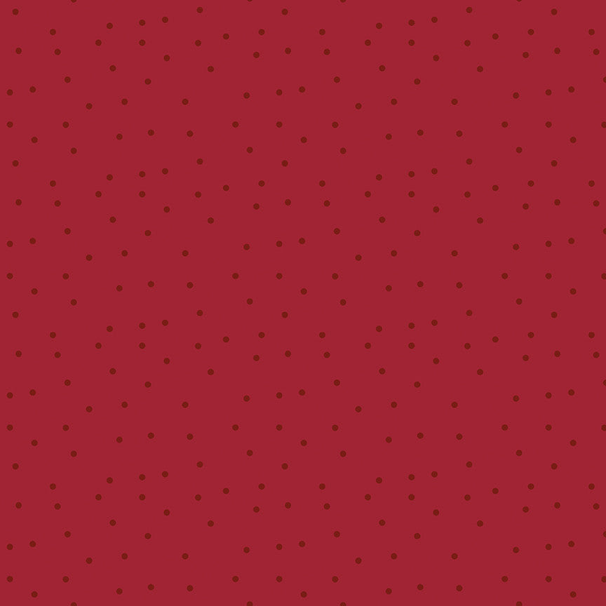 PRESALE Christmas Time Dots Red Yardage by Dani Mogstad for Riley Blake Designs | C17825-RED