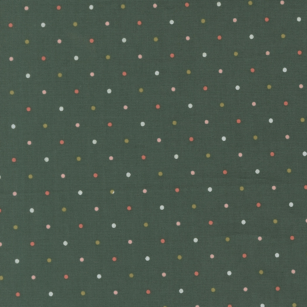 PRESALE Garden Glam Magic Dot Teal Yardage by Lella Boutique for Moda Fabrics | 5230 78