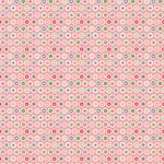 Bee Dots Coral VaLene Yardage by Lori Holt for Riley Blake Designs | C14162 CORAL