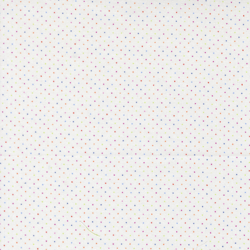 Fruit Salad Pin Dot Off White Yardage by Corey Yoder for Moda Fabrics | 29247 31