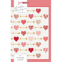 Playing Cupid Quilt Pattern by Lella Boutique for Moda Fabrics | Featuring Love Blooms | Layer Cake Friendly