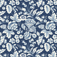 Freedom Garden Main Blue Yardage by My Mind's Eye for Riley Blake Designs | C15620-BLUE