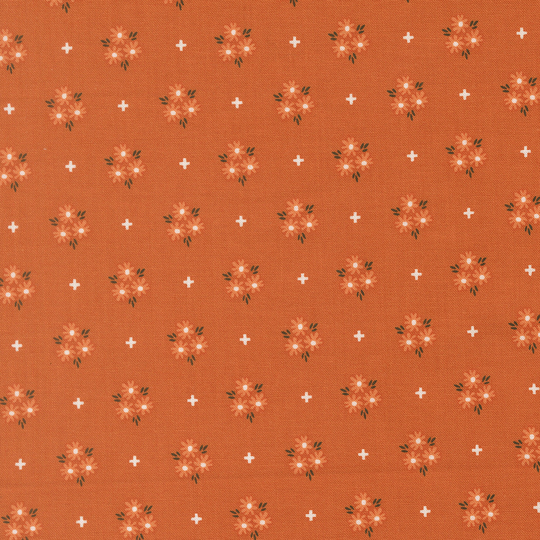 PRESALE Birch and Willow Blooms Spice Yardage by Sherri & Chelsi for Moda Fabrics | 37722 15