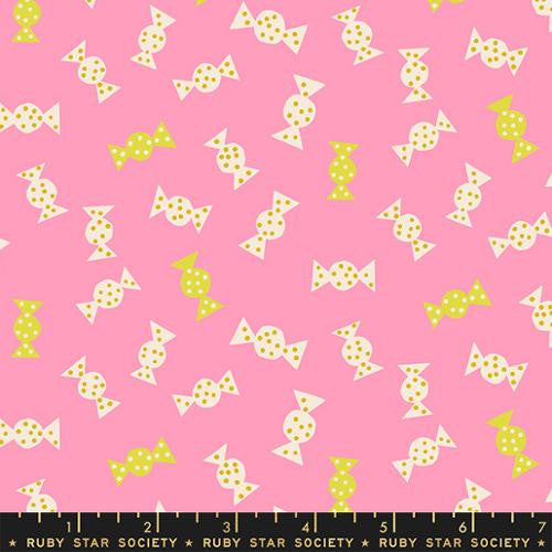 Sugar Cone Flamingo Candy Yardage by Kimberly Kight for Ruby Star Society and Moda Fabrics |RS3065 12