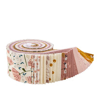 Blush 'n Butterscotch Rolie Polie 2 1/2" by Simple Simon & Company for Riley Blake Designs | 40 Precut 2.5" Strips | RP-15590-40