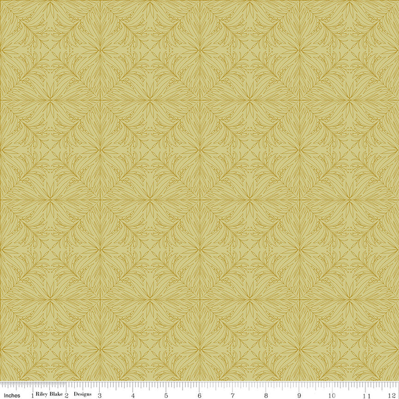 Wanderlust Oak Trail Flax Yardage by Danelys Sidron for Riley Blake Designs | C15472-FLAX